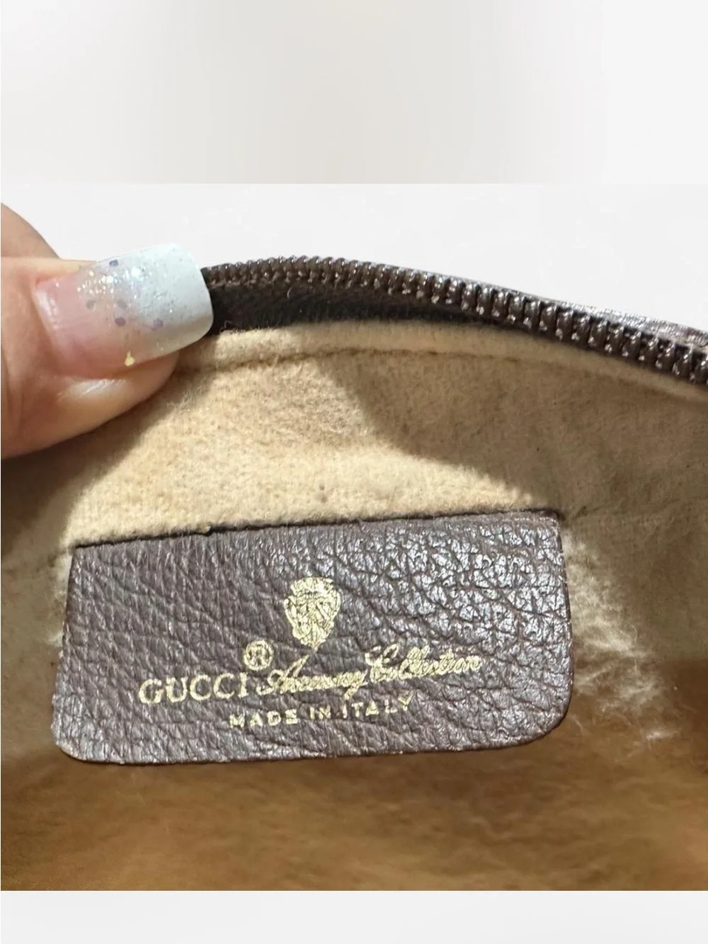 Vintage Gucci Ophidia GG Supreme Sherry Line Crossbody Bag